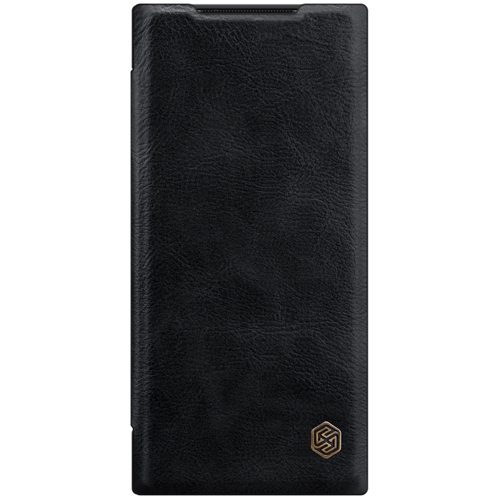 Кожаный чехол книжка от Nillkin для смартфона Samsung Galaxy Note 20 Ultra, серия Qin Leather