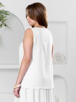 Блуза (топ) Камео-6 Виотекс БЕЛЫЙ