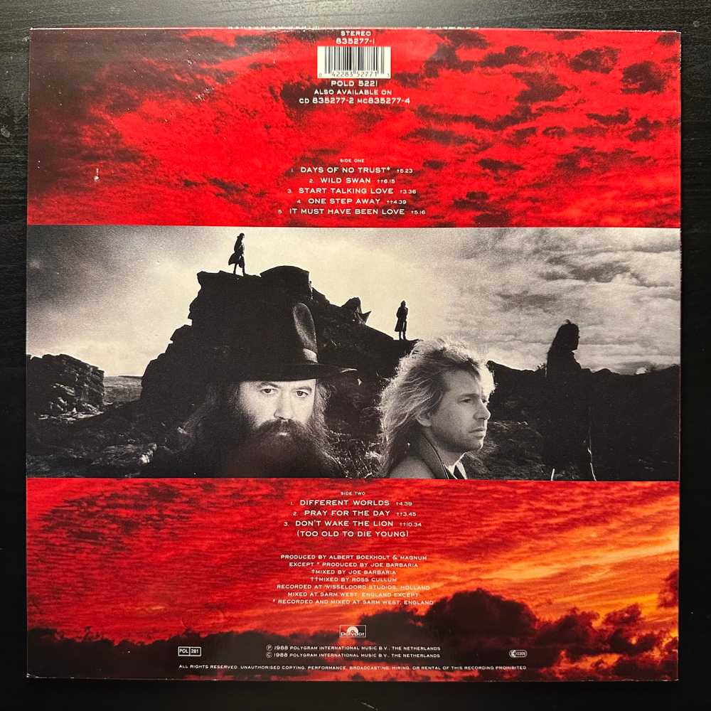 Magnum - Wings Of Heaven (Голландия 1988г.)