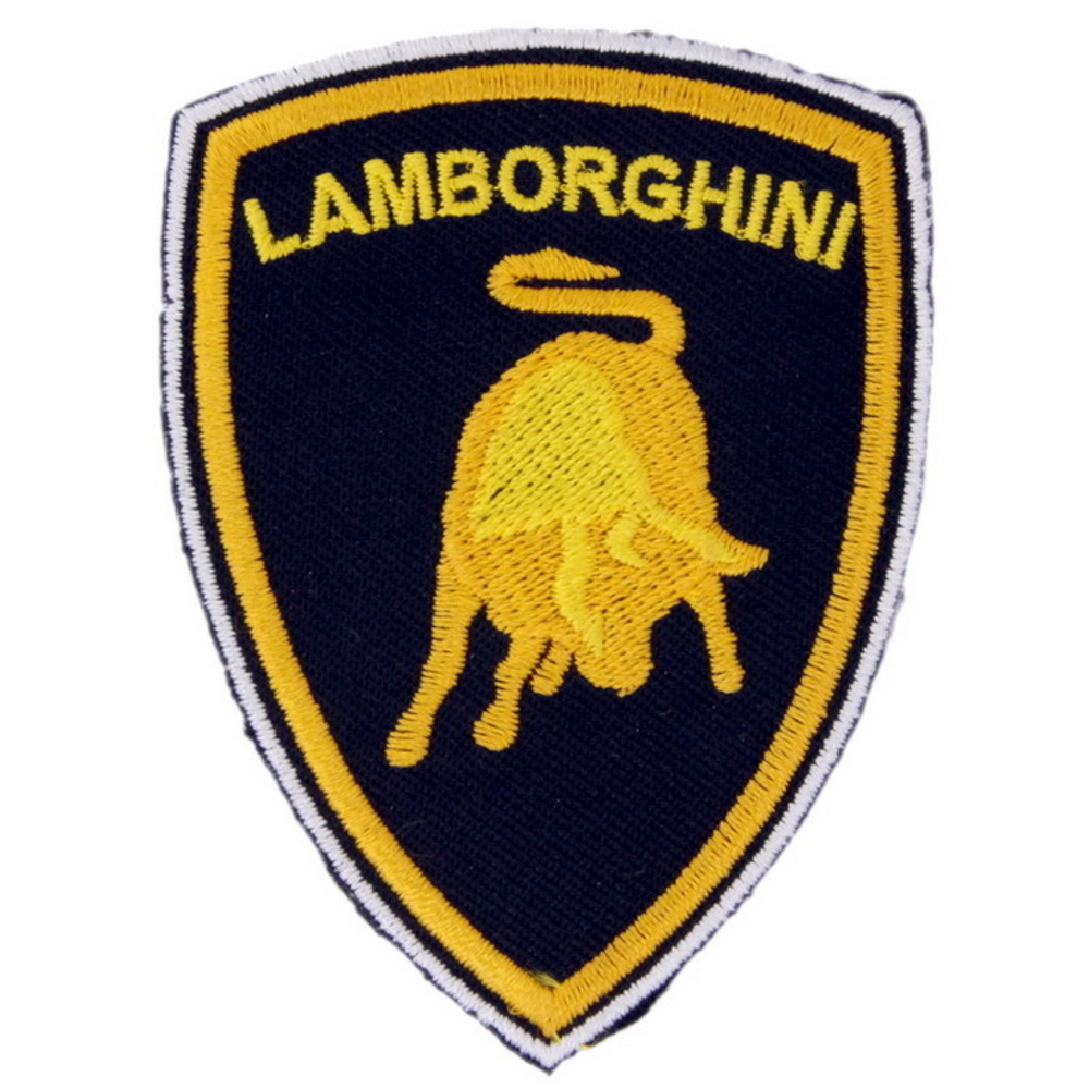Нашивка Lamborghini (80х57мм)
