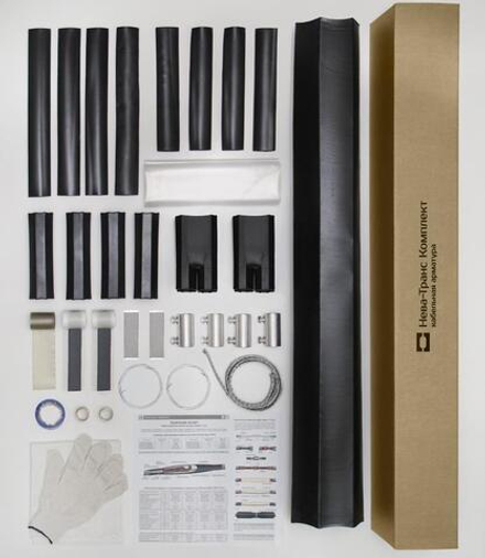 Муфта кабельная соединит. 1кВ 1СТп(тк)-4х(16-25) с болтов. соединителями Нева-Транс Комплект 22010009