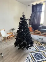 Искусственная черная елка «Чёрная жемчужина» 150 см / 1.5 м