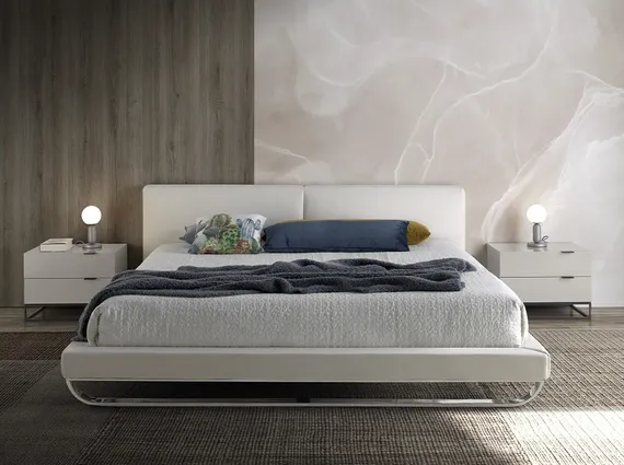 Прикроватная тумбочка Angel Cerda Estetico 7004, жемчужно-серая