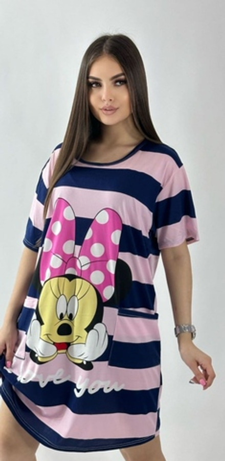 Туника Мультик с карманом 3684632-1/3