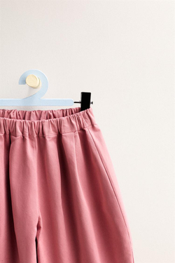 ZARA TIMELESS - БРЮКИ BAGGY, РОЗОВАТЫЙ