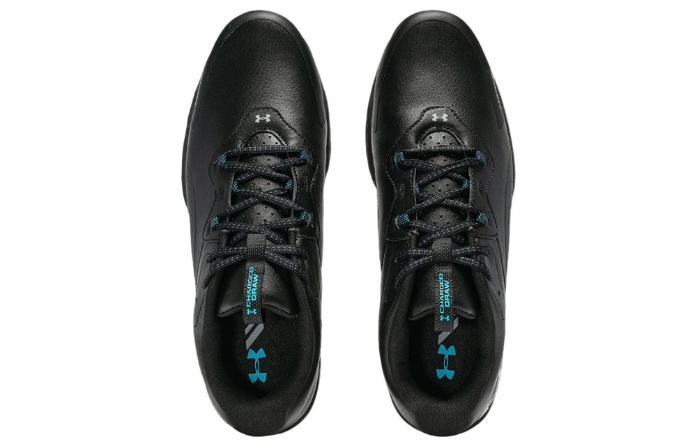 Under Armour Charged DrawUa Flow Slipspeed 2 non-slip wear-resistant low-top golf shoes black