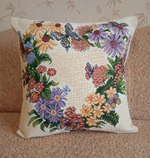 Декоративный гобеленовый чехол Веночек 47х47