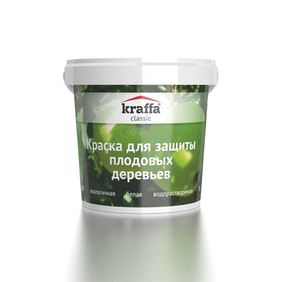 Краска для защиты плодовых деревьев.
