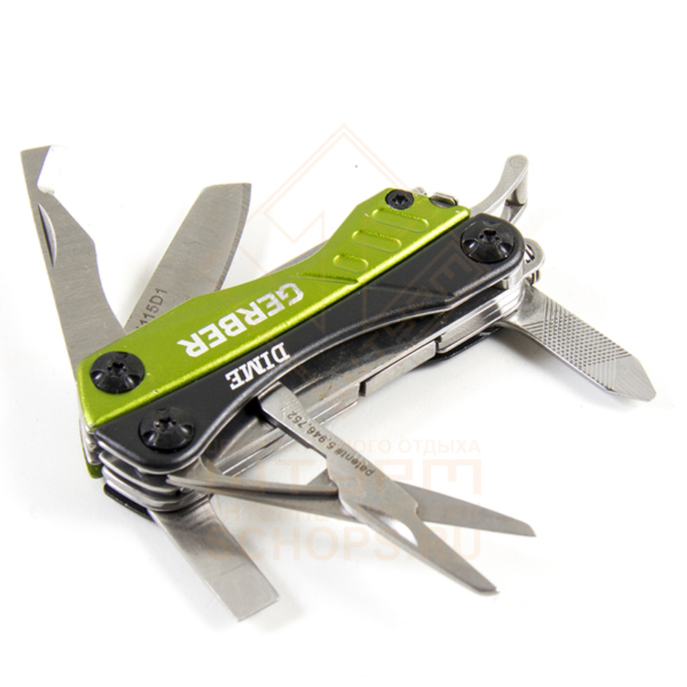 Инструмент Gerber Outdoor Dime Micro Tool, Green