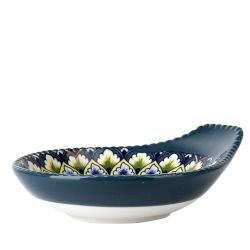 Оливница с ручкой " " (зеленый) 12х10х3см (min12) (транспортная упаковка)