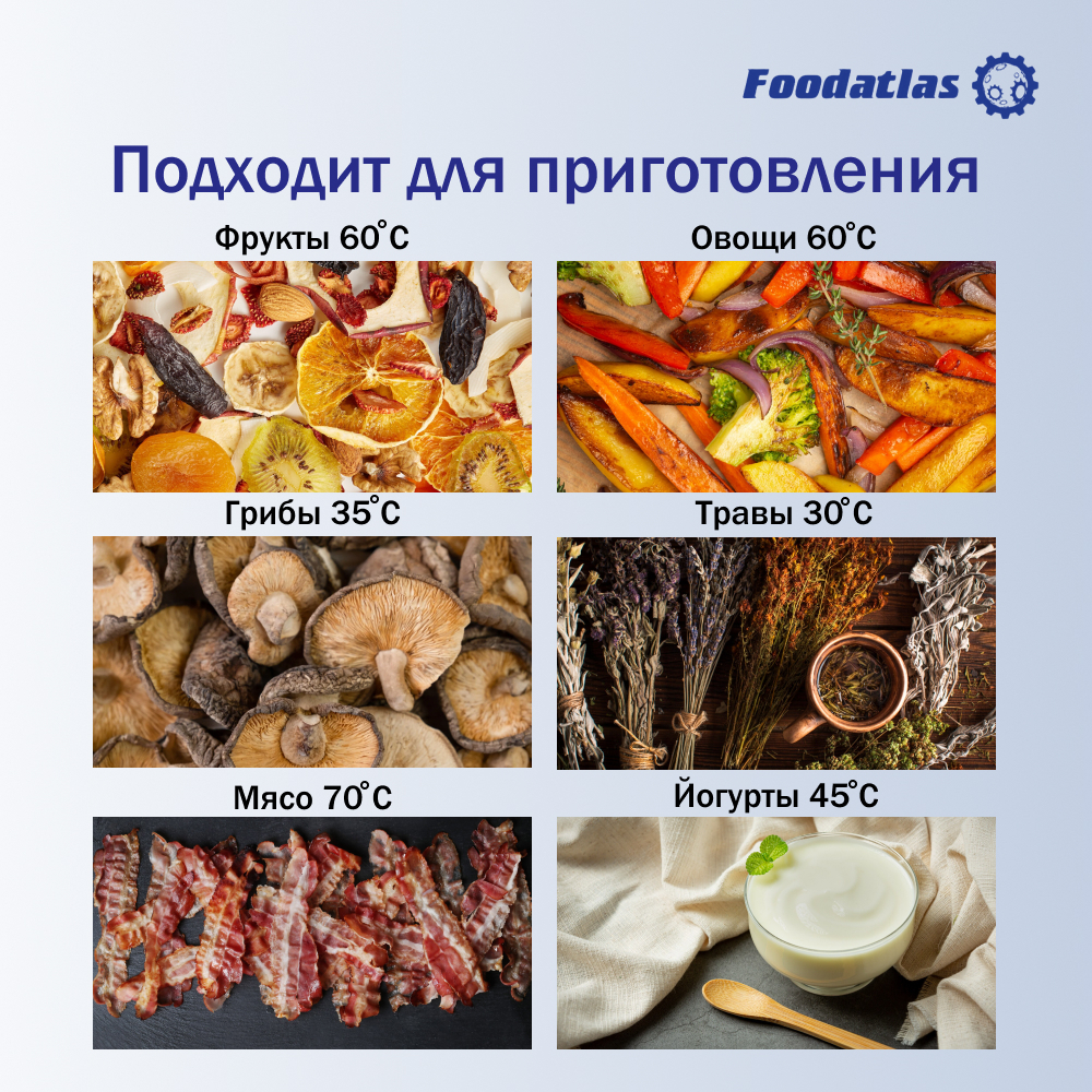 Дегидратор FA-8 Foodatlas Eco
