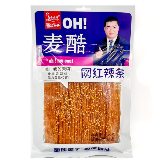 Мясо соевое Палочки и полоски с кунжутом OH! 172 гр