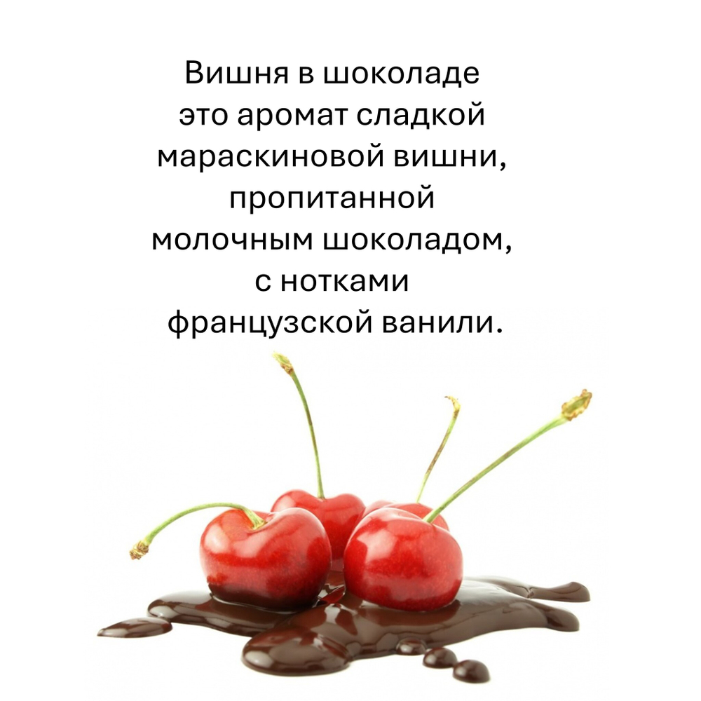 Вишня и шоколад, кубики восковые для ароматизации, 10 штук