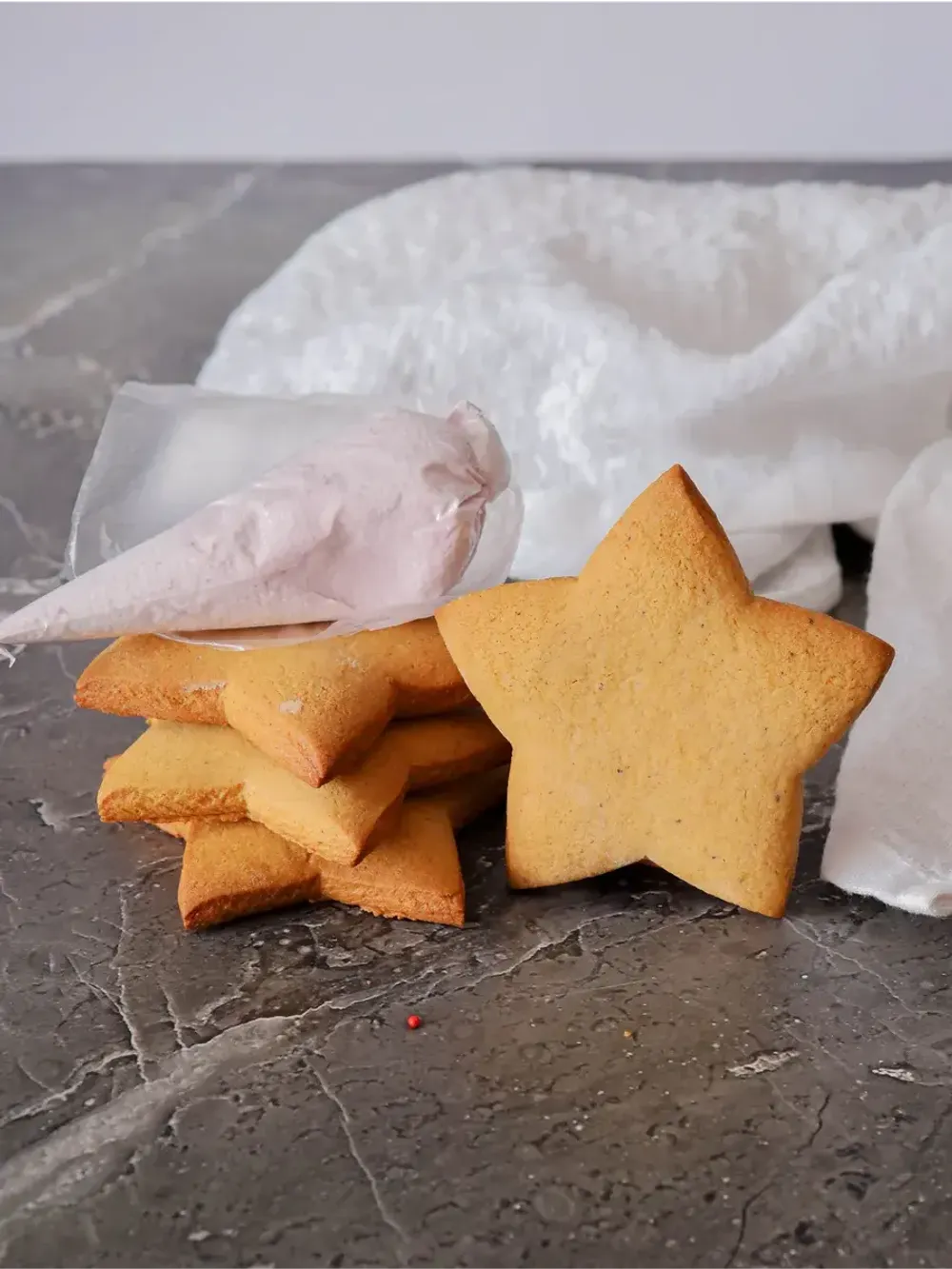 Набор для росписи "Звезда" из имбирного теста