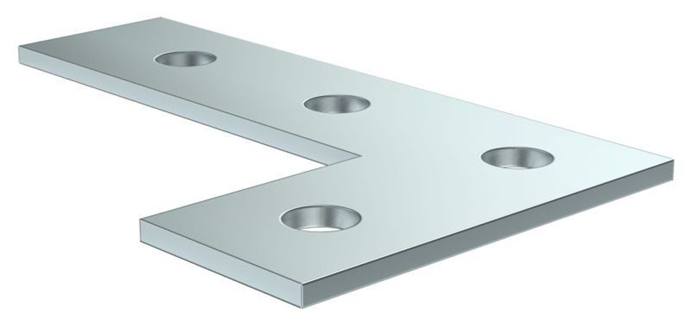 Пластина для STRUT-профиля соединительная L-образ. удлин. EZ IEK CLM50D-PLS-150-40