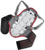 Защита спины NIDECKER Boy Back Support white/red