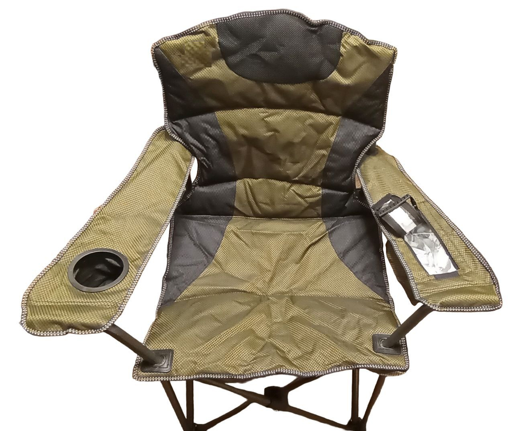 Кресло карповое с чехлом, кресло для рыбалки, складное туристическое для рыбалки,