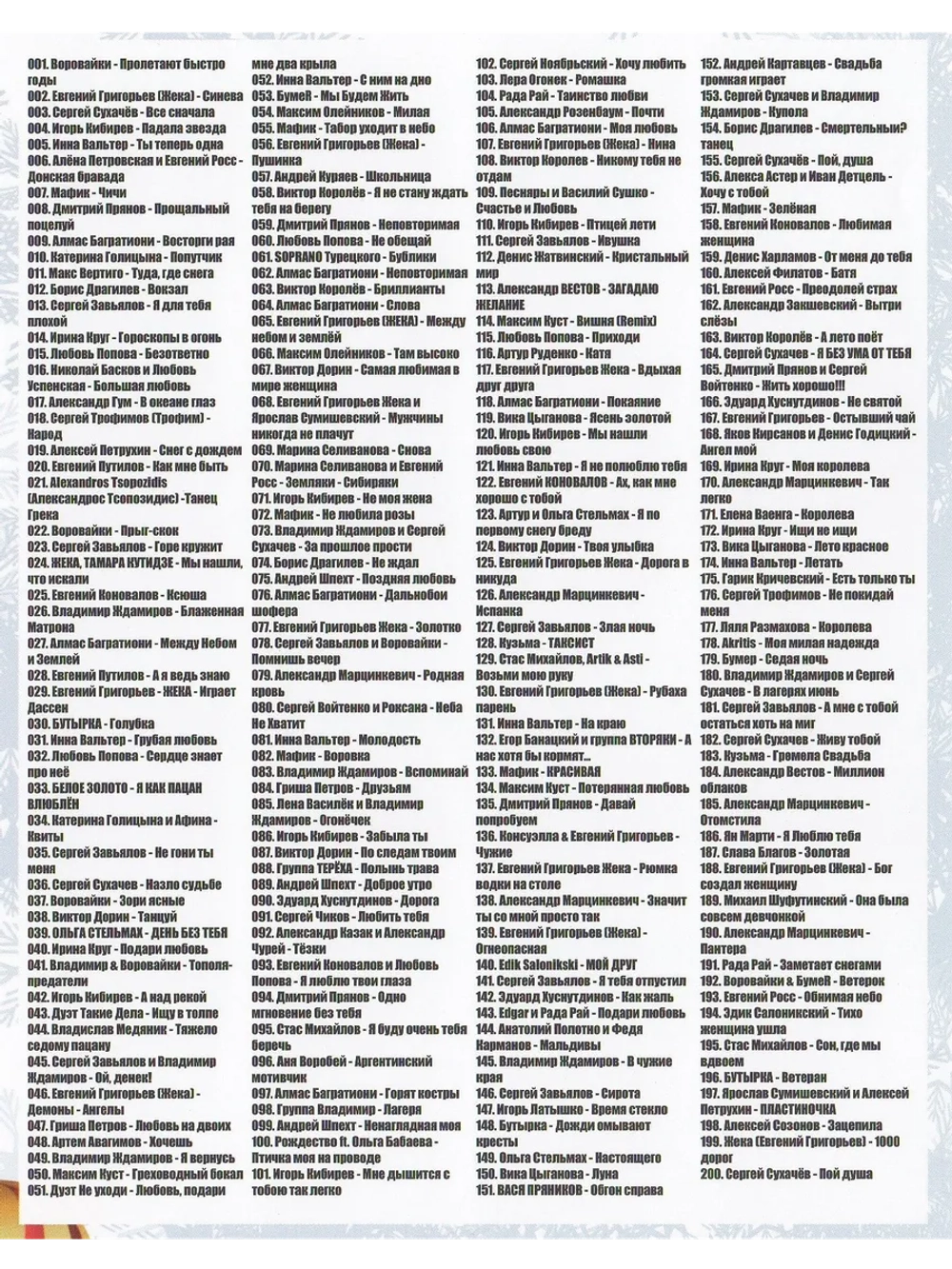 Шансон года - песни спетые сердцем (КЛИПЫ на DVD)