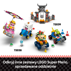 Конструктор LEGO Super Mario Mario Kart 72043 интерактивная фигурка Марио и стандартный карт — фото 10