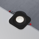 Встраиваемый светодиодный светильник Elektrostandard 15276/LED 10W 4000K черный IP44