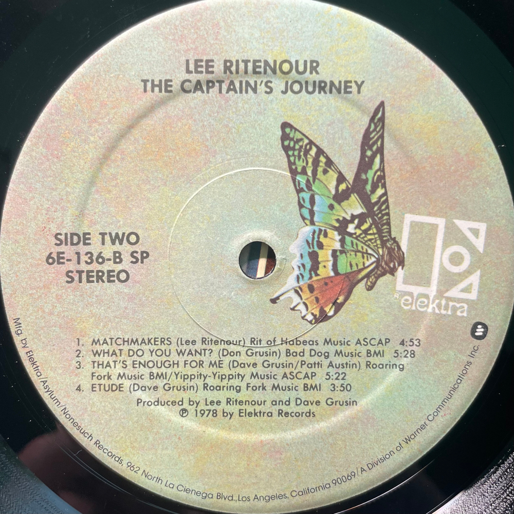 Lee Ritenour ‎– The Captain's Journey (США 1978г.)