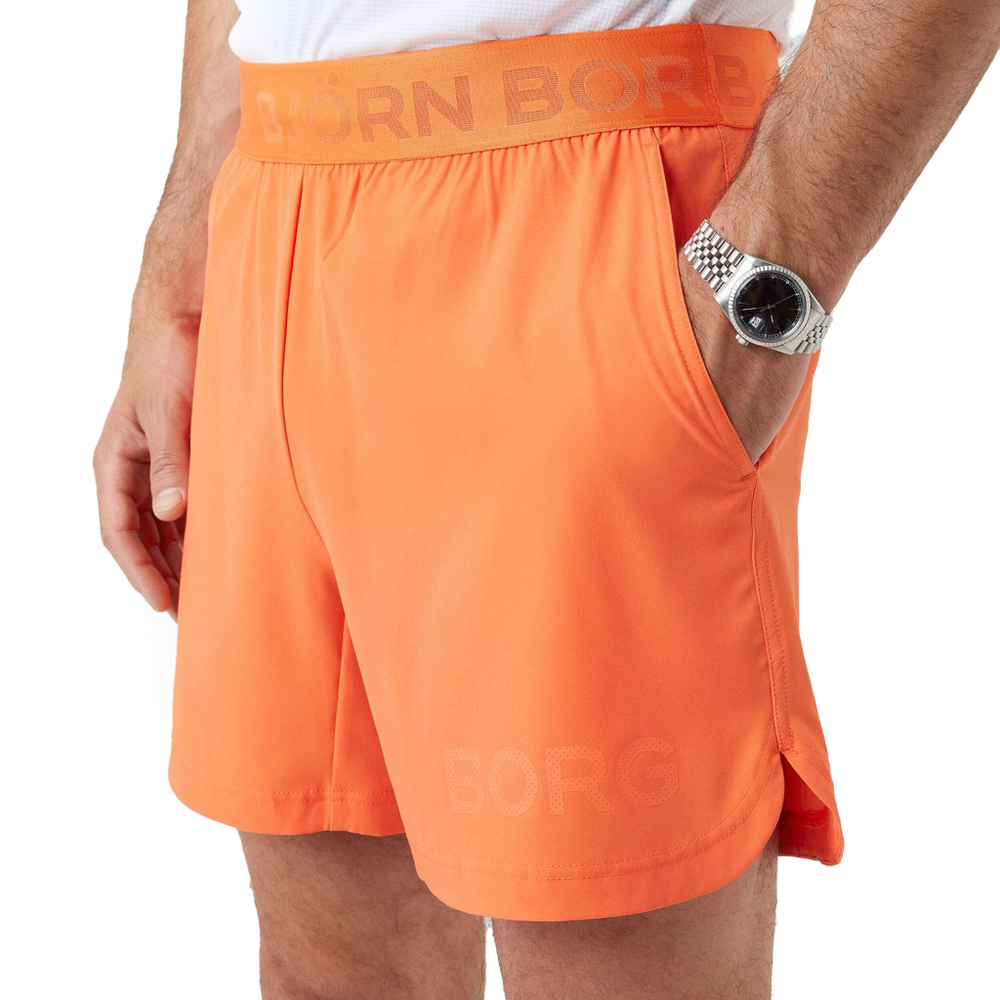 Мужские теннисные шорты Björn Borg Shorts Men - Orange