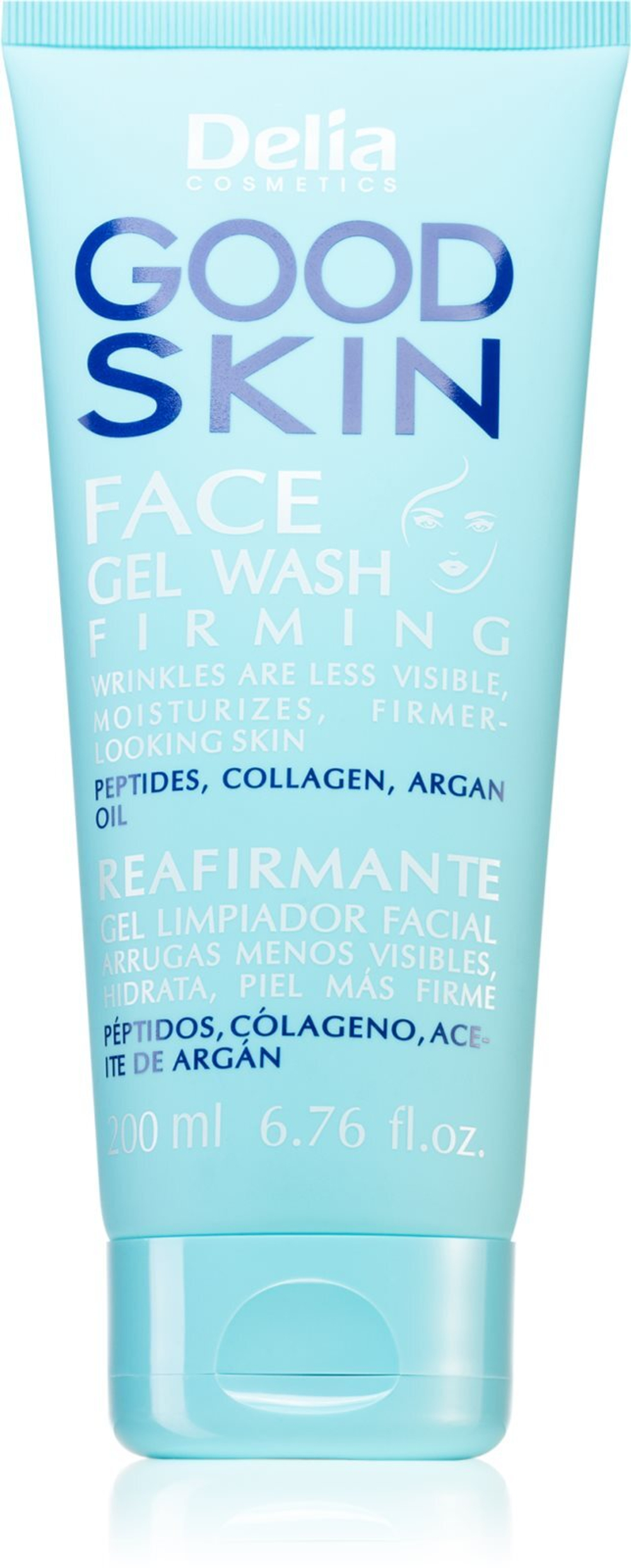 Delia Cosmetics Good Skin - Гель для умывания лица /   200  ml  / GTIN 5906750800547