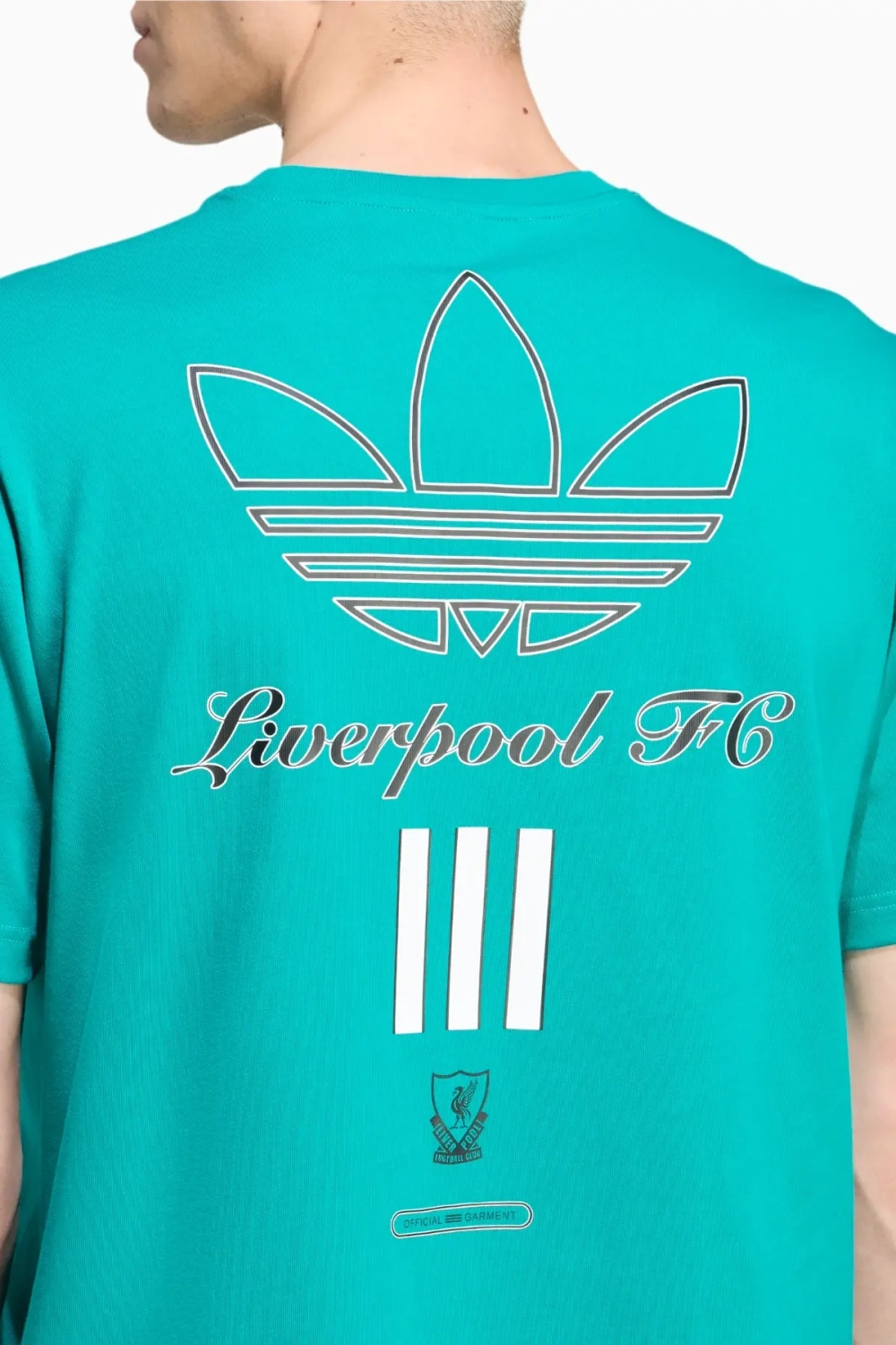 Футболка adidas Liverpool FC 25/26 Terrace Icons Graphic - бирюзовый