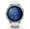 Умные часы Garmin Fenix 8, 43 мм, AMOLED, Silver with White Stone silicone band