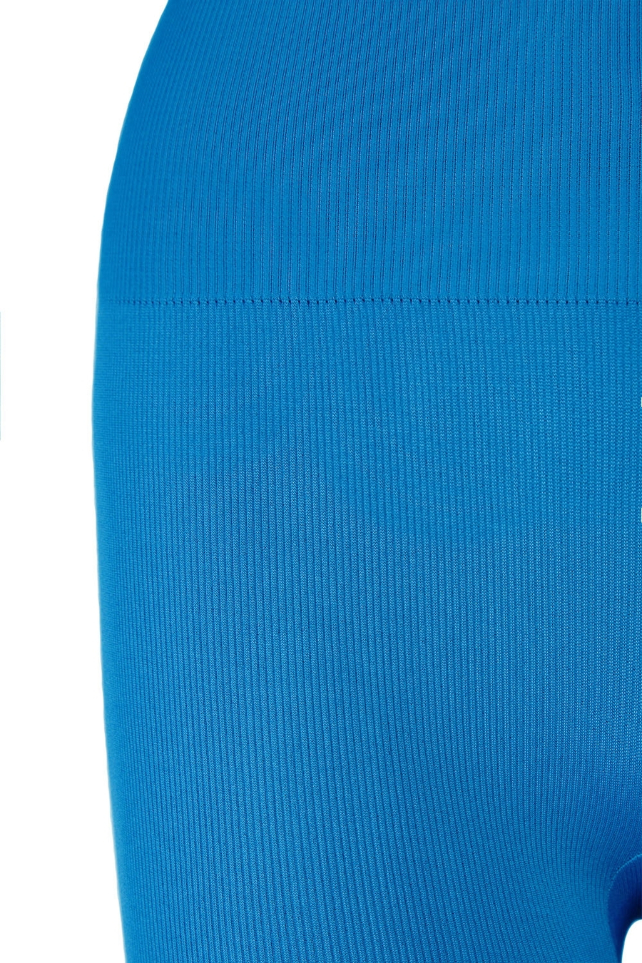 Леггинсы в рубчик №81 Голубой