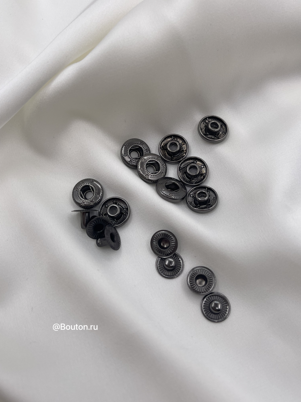 Ответные части для установочных кнопок графит