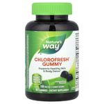 Nature's Way, Chlorofresh®, жевательная таблетка, со вкусом садовых фруктов, 60 жевательных таблеток (50 мг в 1 жевательной таблетке)