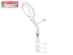 Зеркало правое Yamaha 4GA262901000
