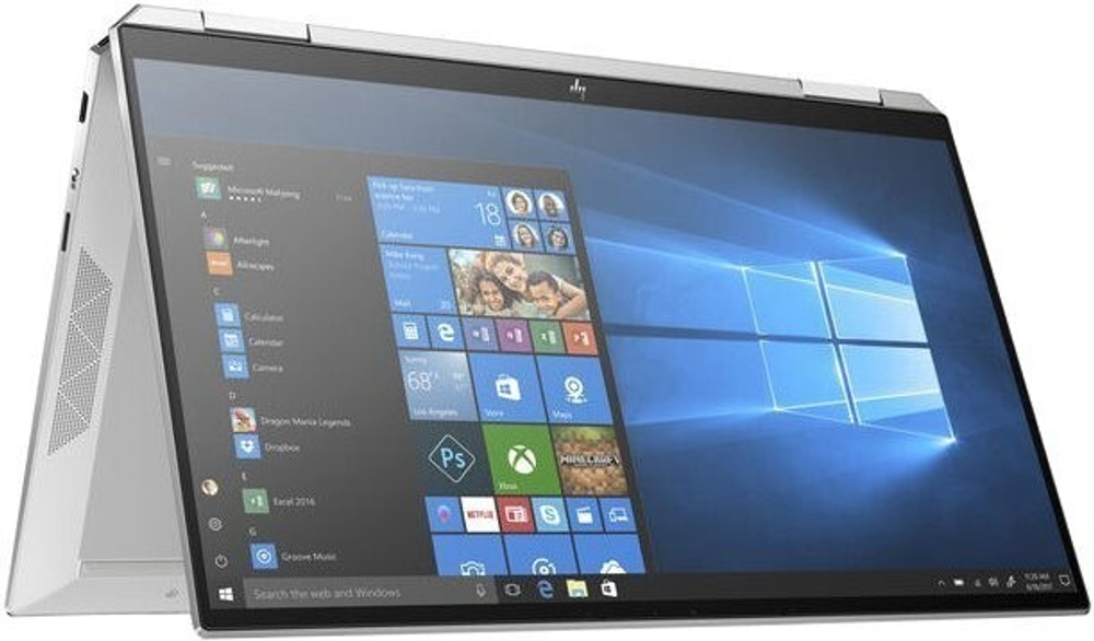 Ноутбук HP Spectre x360 13-aw2021ur 13.3; 1920x1080 (Full HD) сенсорный/ Intel Core i7 1165G7, 2800 МГц/ 16 Гб DDR-4/ 512 Гб SSD/ Intel Iris Xe Graphics/ Wi-Fi, Bluetooth, Cam/ Windows 10 Home / серебристый 2X1X1EA