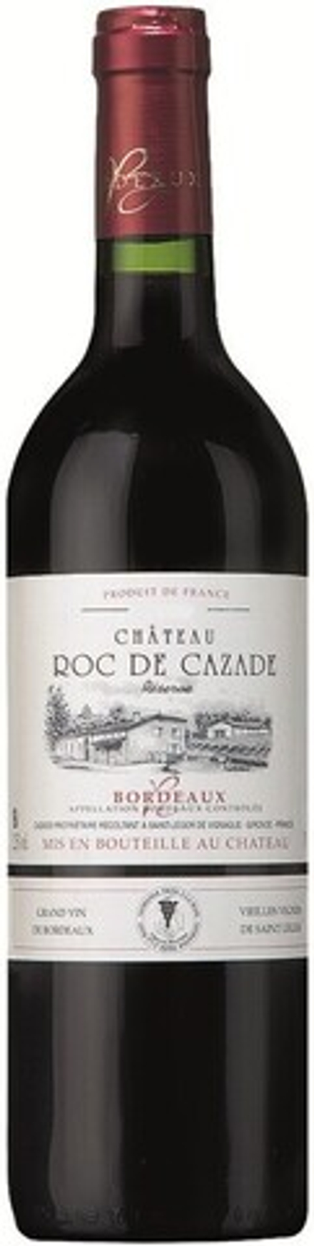 Вино Chateau Roc de Cazade rouge, 0,75 л.