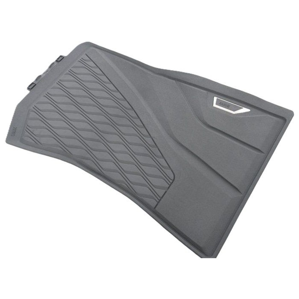 Коврики BMW XM G09 всепогодные резиновые (4шт) (перед с высокими бортиками + задн с низкими бортиками)