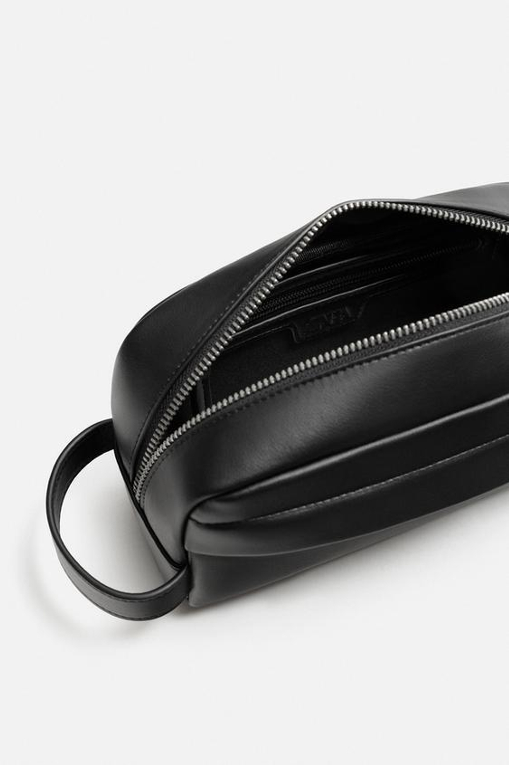 ZARA ОДНОТОННЫЙ НЕСЕССЕР, ЧЕРНЫЙ