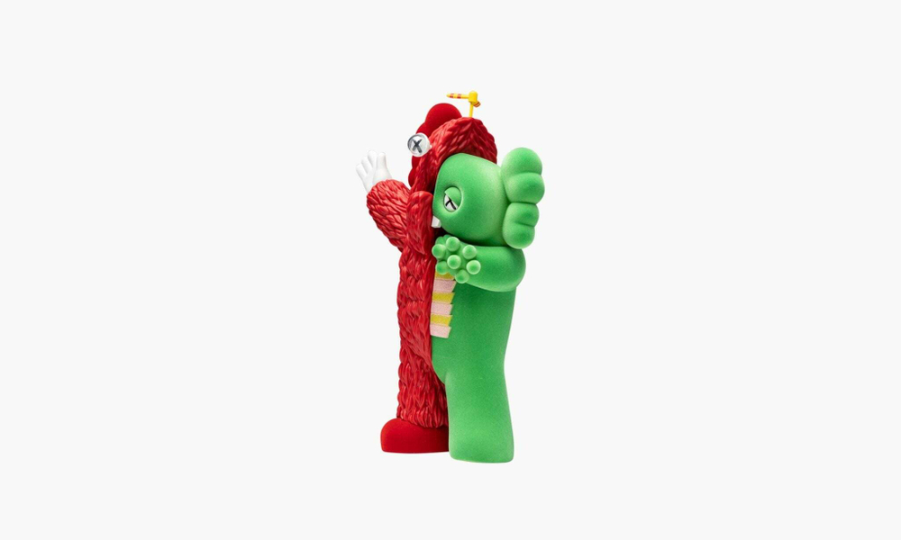 KAWS KACHAMUKKU Vinyl Figure "Green Red"