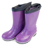 Сапоги ПВХ дошкольные Nordman Step, утепленные, с манжетой (Сиреневый)