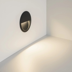 Светильник встраиваемый LTD-RIBONIK-R138-5W Day4000 (Черный, 50 deg, 230V) (Arlight, IP65 Металл, 5 лет) 056737
