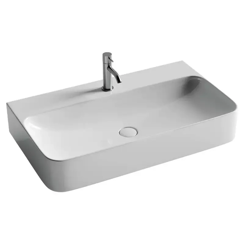 Раковина Ceramica Nova Aura 81 см CN2006 белая