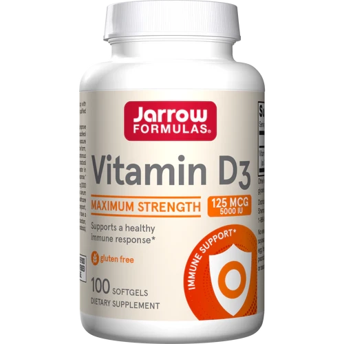 Vitamin D3 5000 IU 100 капсул Jarrow Formulas