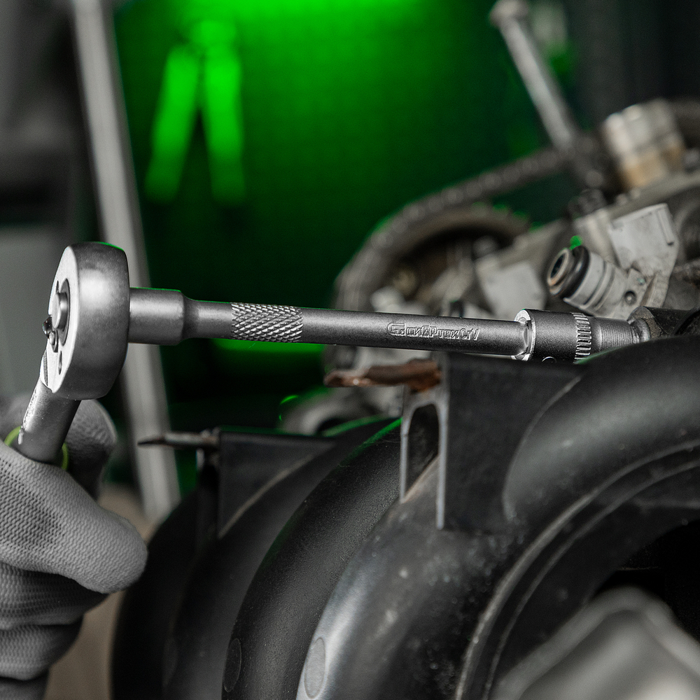 Набор инструментов, 1/4", пластиковый кейс 56 предметов Сибртех