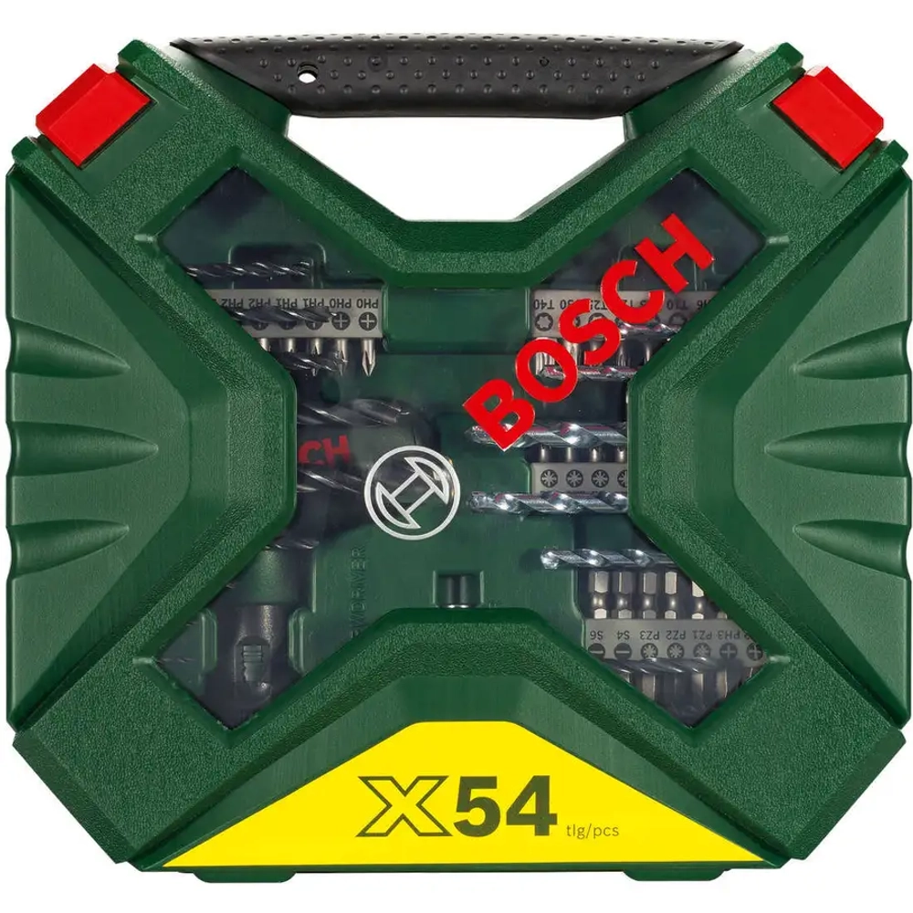 Набор свёрл и насадок-бит X-Line 54 NEW GENERATION BOSCH 2607010610