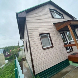 Сайдинг Docke Монреаль Брус D6S Орех 3,6м 1,08м2
