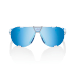 Спортивные очки 100% Westcraft+ / Jorge Martin SE Polished Clear / HiPER Blue Multilayer Mirror Lens