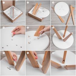 Декоративный столик Эко mini Минт