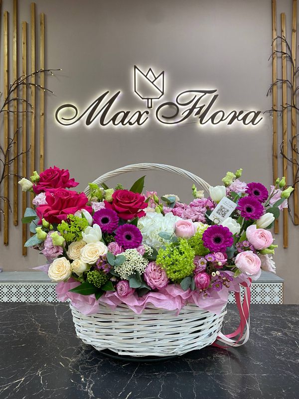 Корзина цветов Миранда КЦ-583