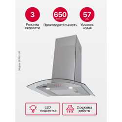 Каминная вытяжка Hansa OKP631GH