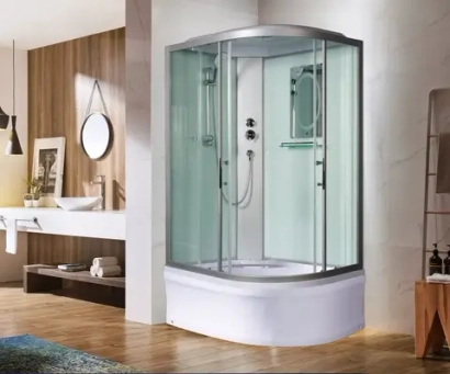 Душевая кабина WeltWasser (ВельтВассер) Halle 1202 L, с высоким поддоном, 120x90x217